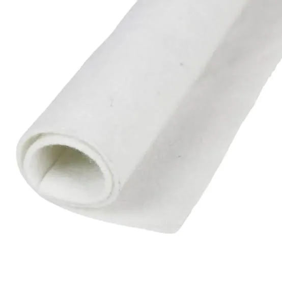 Roll of nonwoven geotextile composite geomembrane