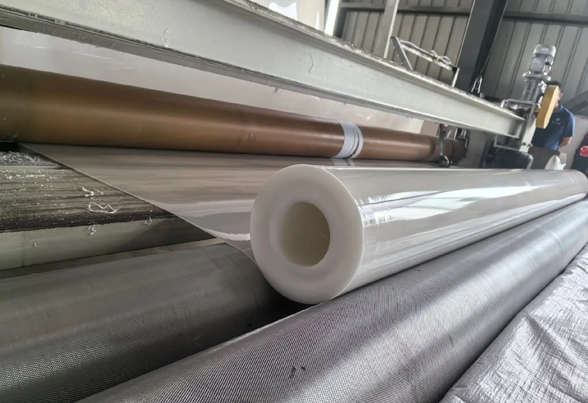Geomembrane material detail