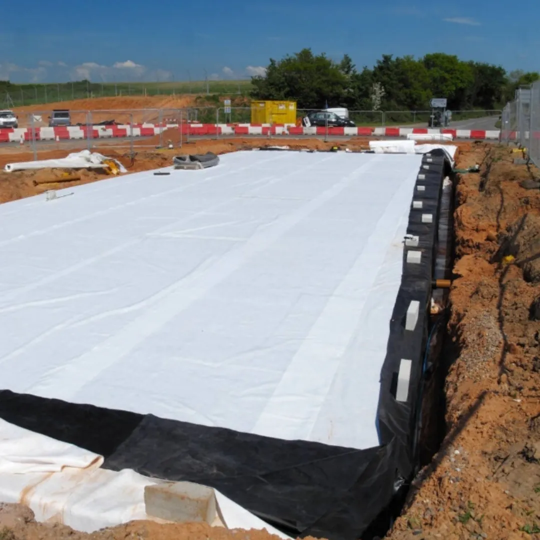 Short-fiber needle-punched nonwoven geotextile product view
